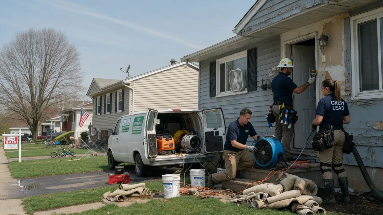 Flood Cleanup in Clifton Heights, PA near me